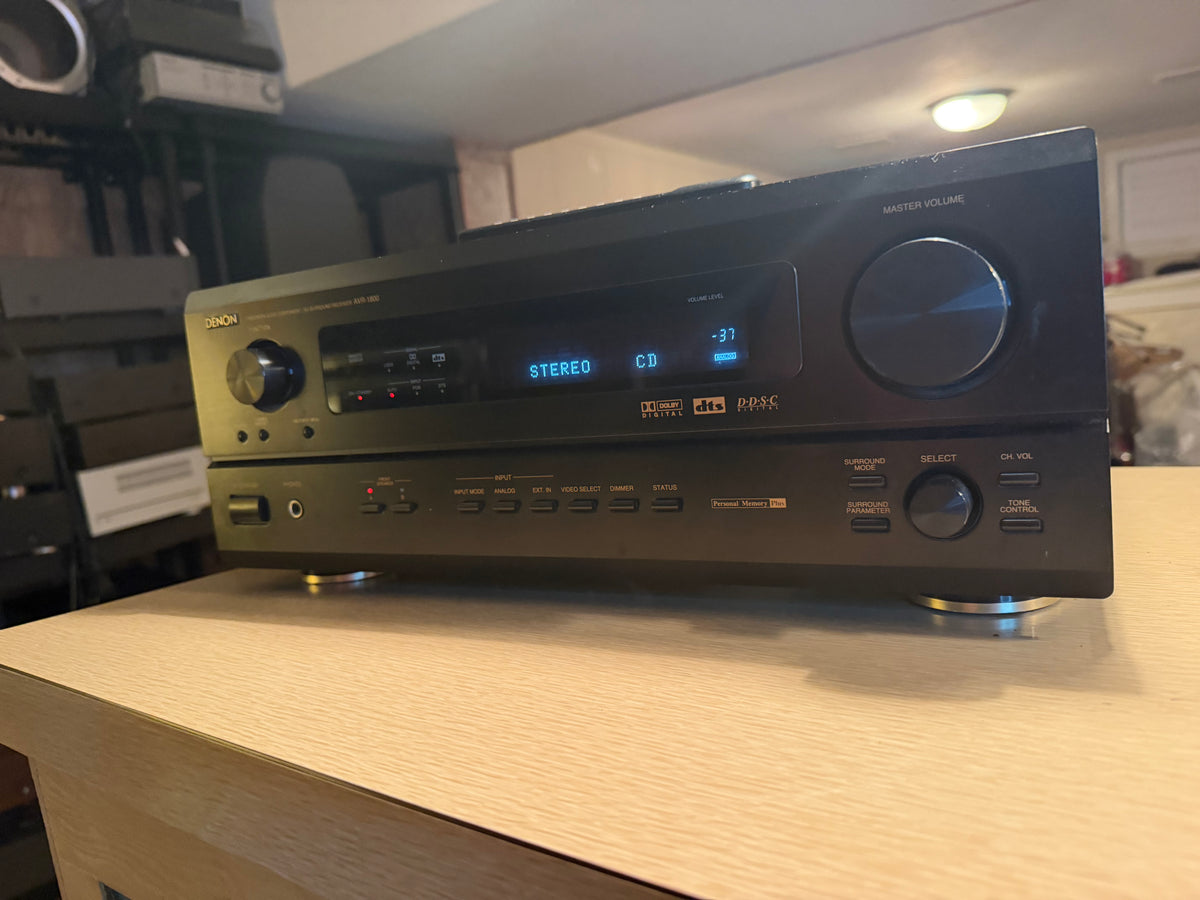 Denon AVR-1800 Precision Audio Component/AV Surround Receiver Serviced Beauty🔥