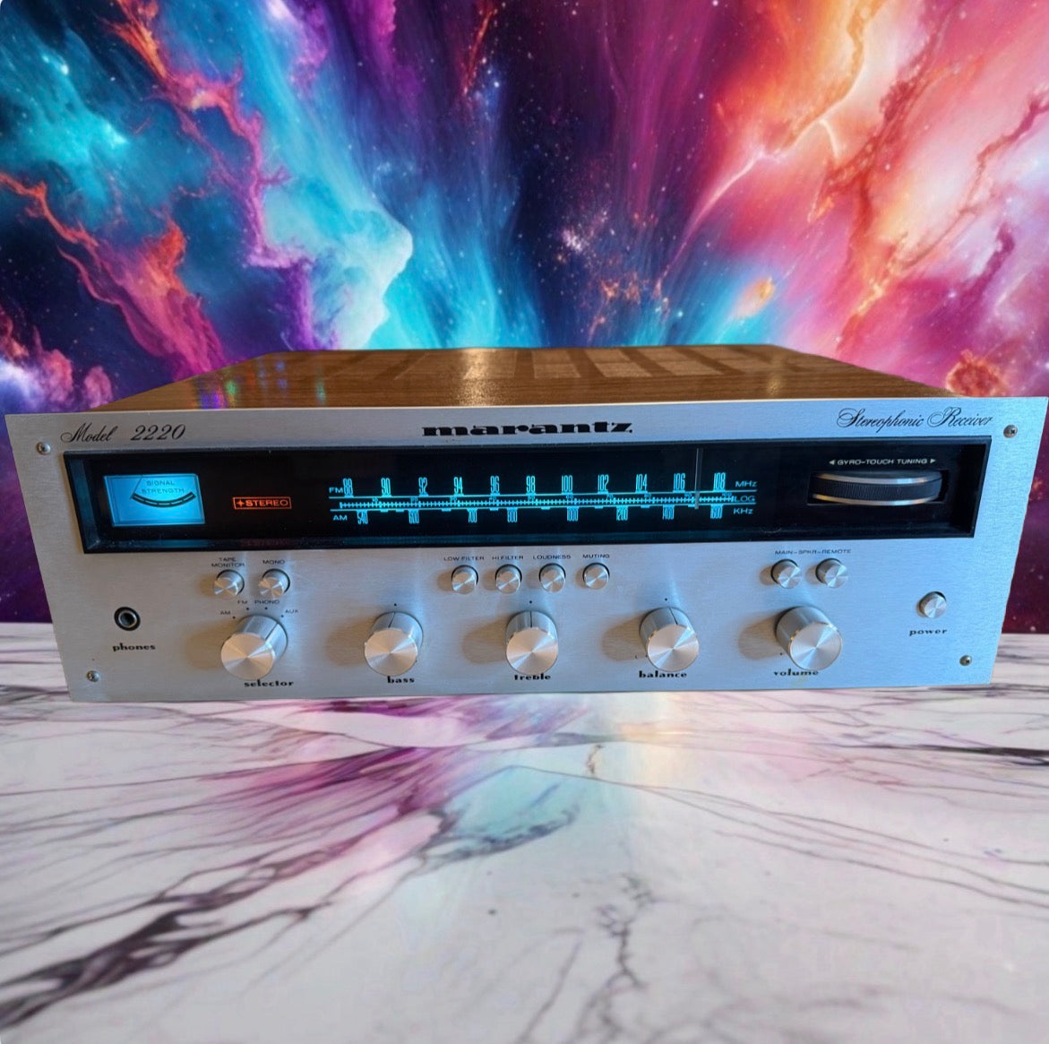 Marantz 2220 Stereophonic Receiver FRESH Bulbs +Full Servicing N Mint CND🔥 Rare