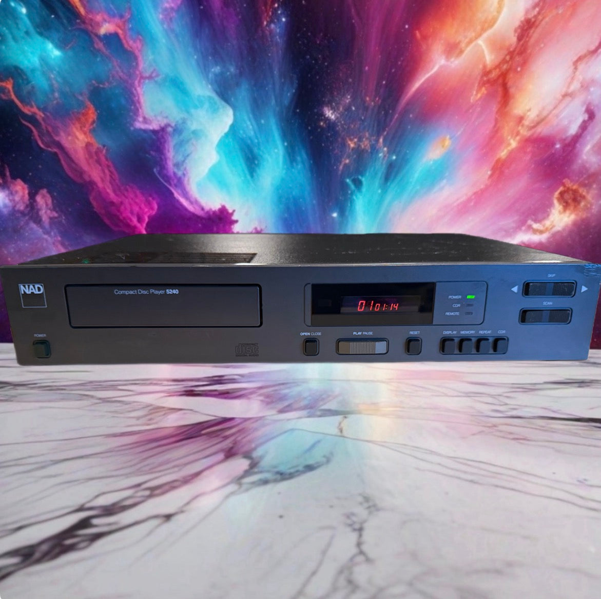 NAD Compact Disc Player 5240 High Fidelity Fresh Service V Rare Beauty🎶🔥