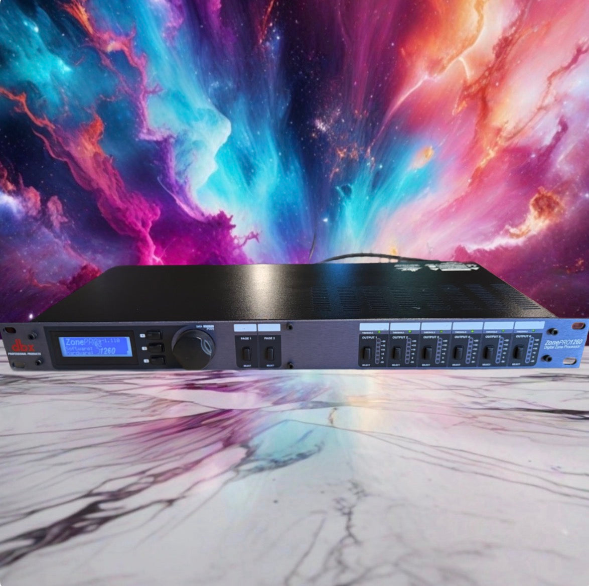 DBX ZonePRO 1260 12x6 Digital Zone Processor 12-In 6-Out TESTED Works Great🔥🎶