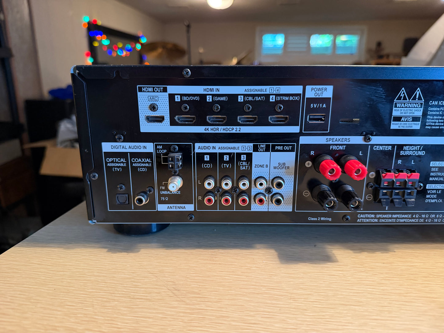 Pioneer VSX-534 4K HDR 2.2 Dolby Atmos Bluetooth Receiver Amp N Mint Serviced🔥