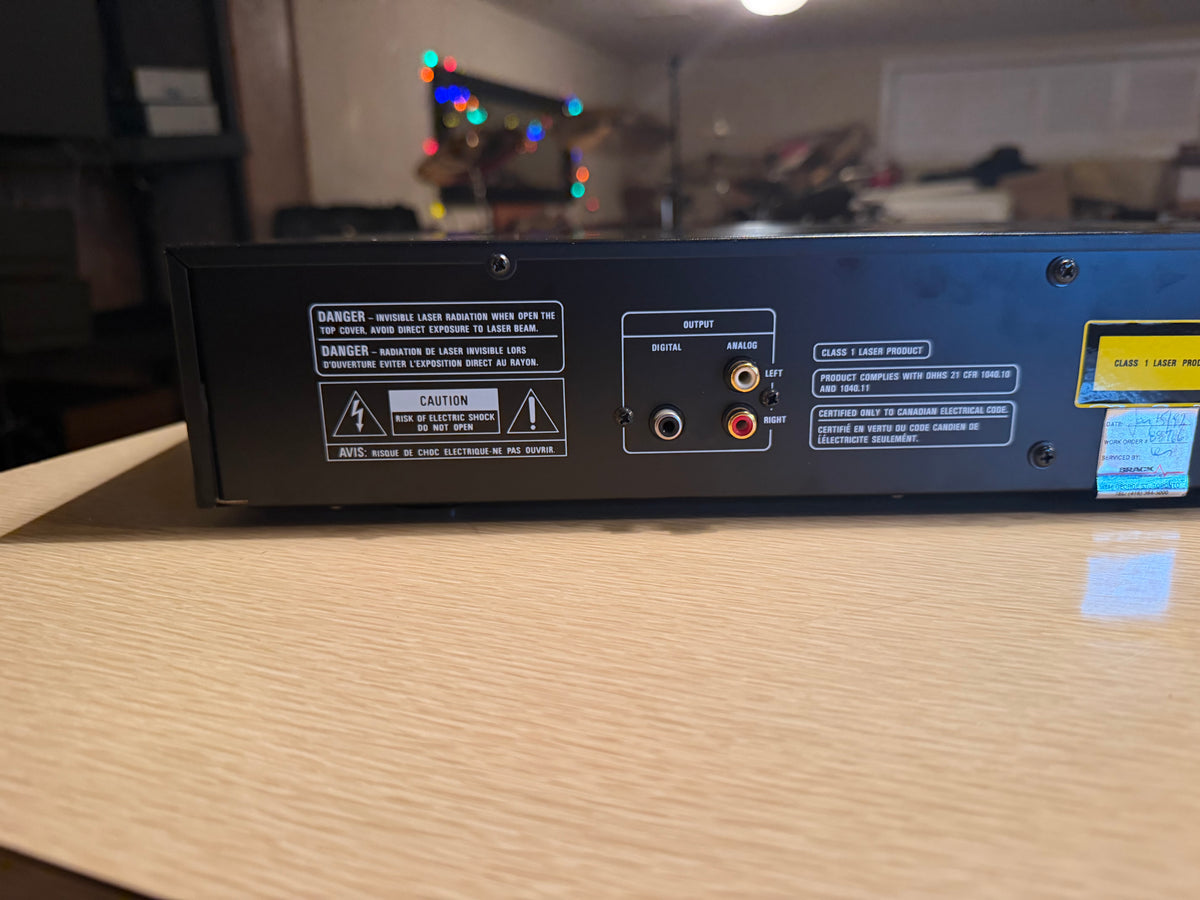 Vintage Rotel RCD-855 Near Mint CD Player High-End Dual D/A Converter Serviced🔥