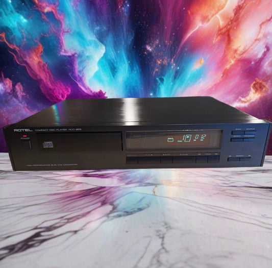 Vintage Rotel RCD-855 Near Mint CD Player High-End Dual D/A Converter Serviced🔥