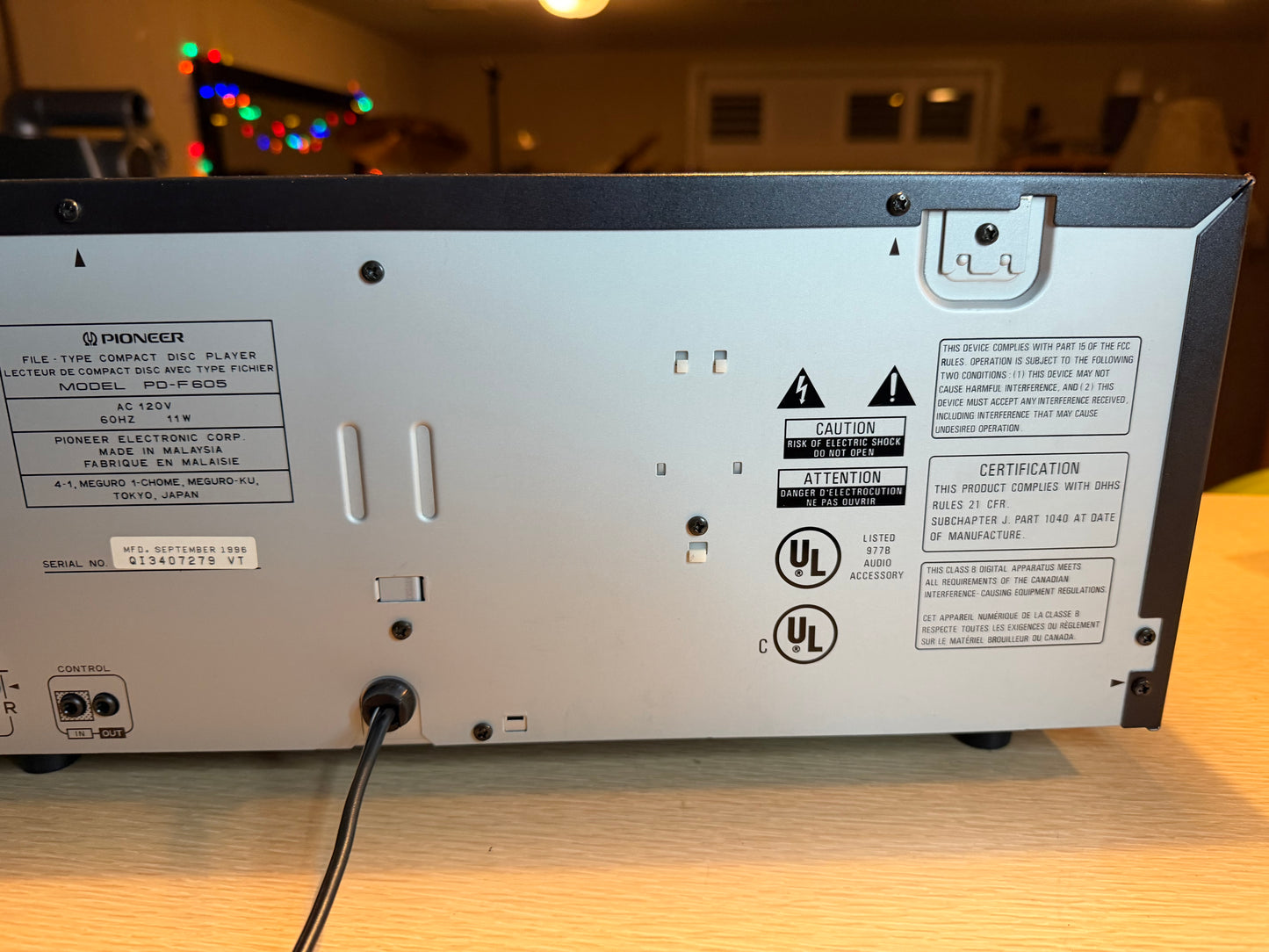 Pioneer PD-F605  File-Type 25-Disc CD Changer Player HIFI Cleaned And Serviced🎶