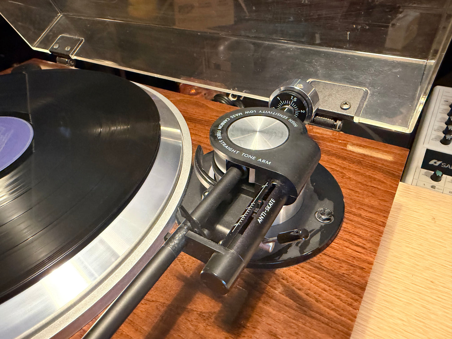ONKYO CP-1260F QUARTZ Direct Drive Fully Automatic Turntable Serviced Great CND!