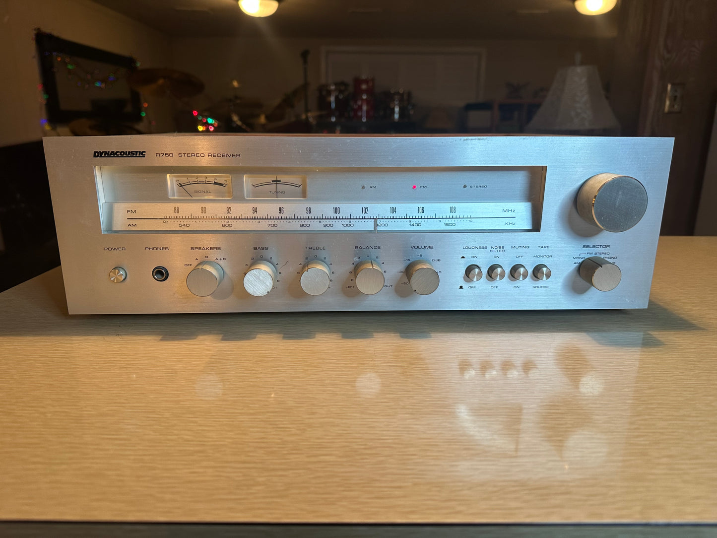 Vintage Dynacoustics Solid State Receiver Vu Meters Extremely Rare Serviced🔥🎶
