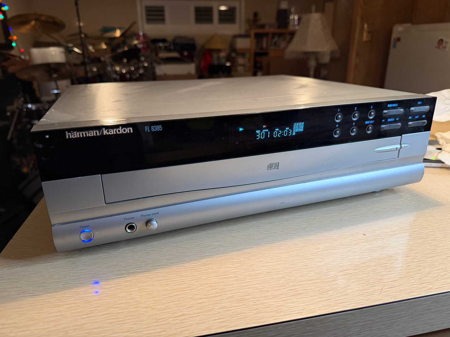 Harman Kardon FL8385 CD Player and 5-Disc Changer With Remote Fully Working🔥