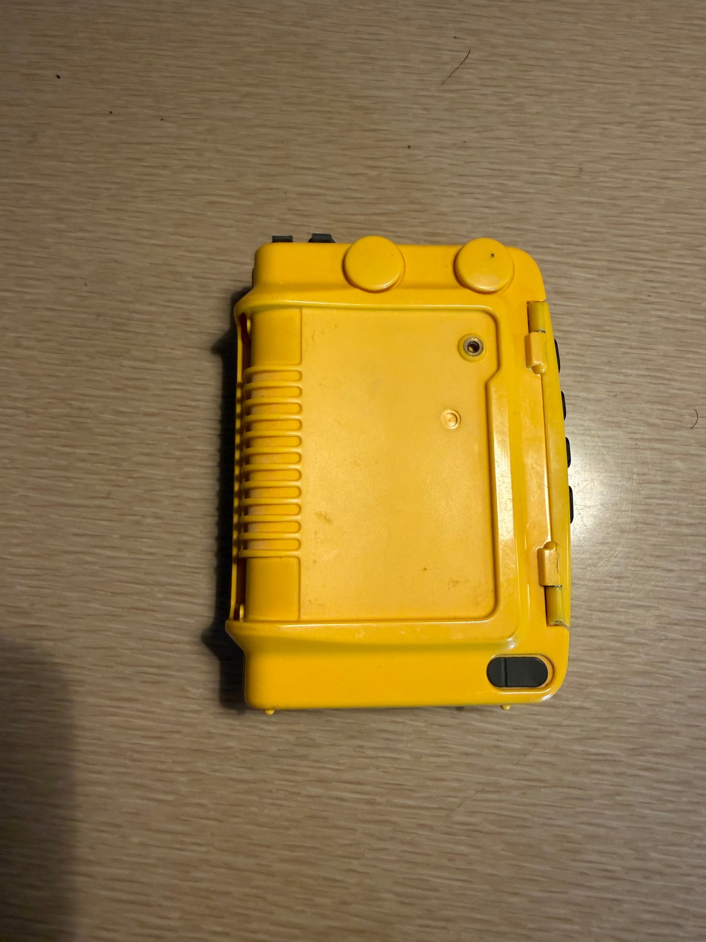 Sony Walkman Sports Audio Cassette AM/FM Radio WM-AF54 Yellow Clean SERVICED🔥🎶