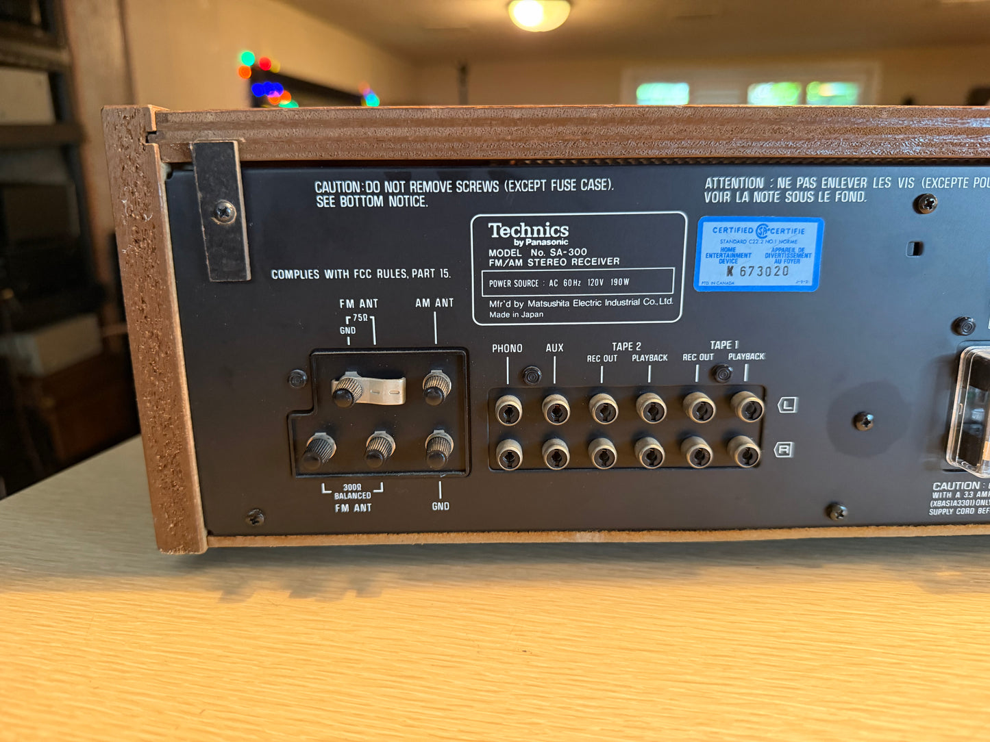 Technics SA-300 Am/Fm Stereo Receiver Amplifier  Freshly Serviced Near Mint 🎶🔥