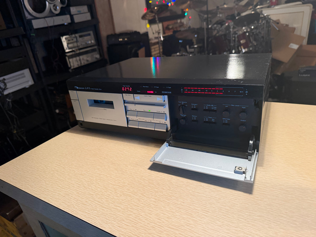 NAKAMICHI LX 3 Cassette Deck High End Fresh Pro Servicing Very Rare Beauty🔥🎶