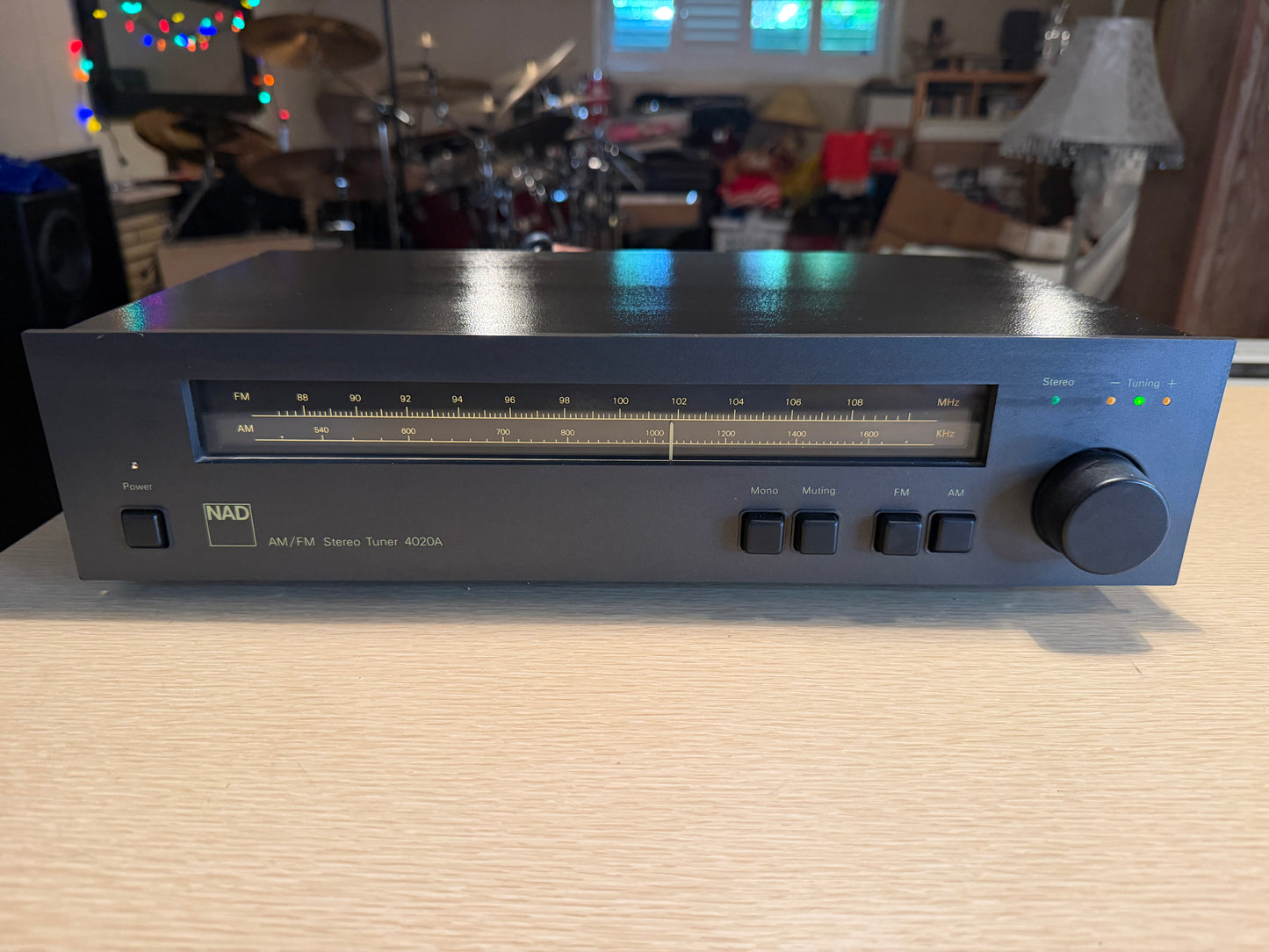 Beautiful Vintage NAD Model 4020A Stereo AM/FM Tuner, Serviced Beauty V Rare🔥🎶
