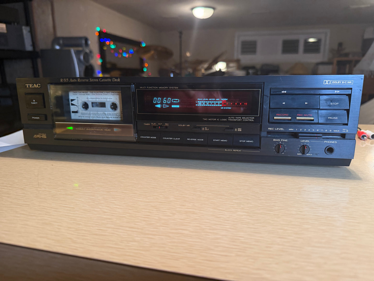 Teac R515 Stereo Tape Cassette Deck Full Fresh Servicing Extremely Rare Sounds👌