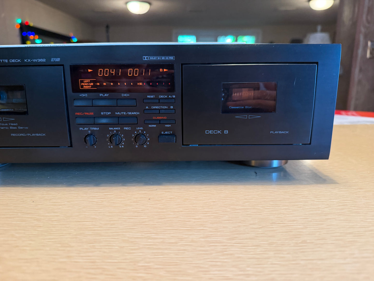 Yamaha Natural Sound Stereo Double Cassette Deck  KX-W362 Fresh Servicing Manual