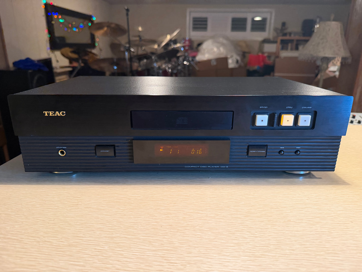Teac CD3 CD-3 Audiophile High End Cd Player Fresh Pro Service Near Mint Cond🔥🎶