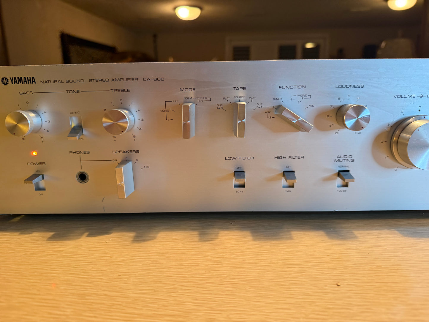 Yamaha CA-600 Vintage Integrated Stereo Amplifier REFINISHED Full Fresh Service!