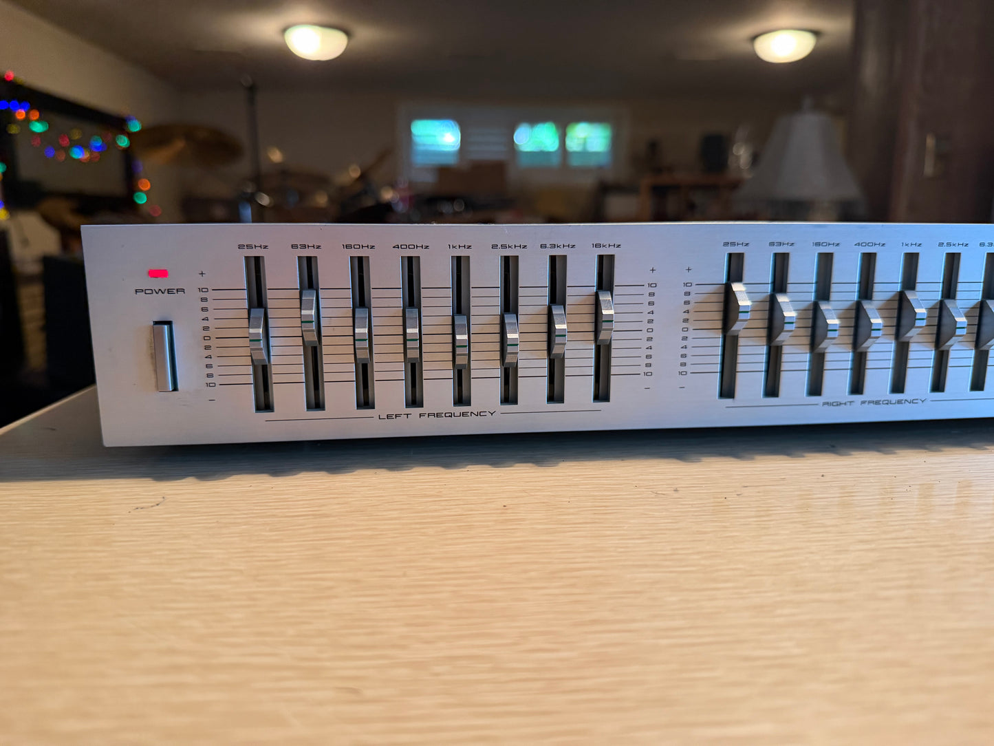 1980s Akai EA-G40 8-Band Home Stereo Graphic Equalizer Freshly Serviced V Rare!