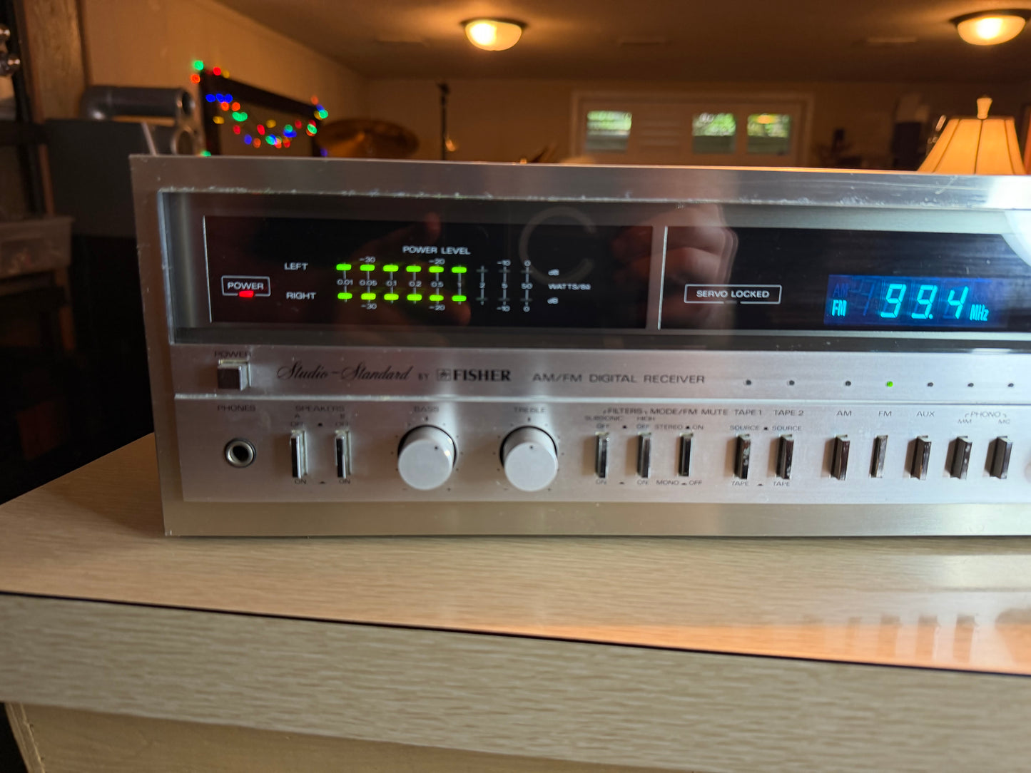 Vintage Fisher RS-250 Studio Standard Stereo Receiver Silver Japan FRESH SERVICE