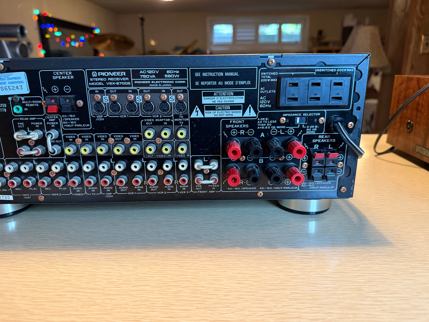 PIONEER VSX-9700S Audio/Video Stereo Receiver Dolby Surround FRESH SERVICE Wow🔥