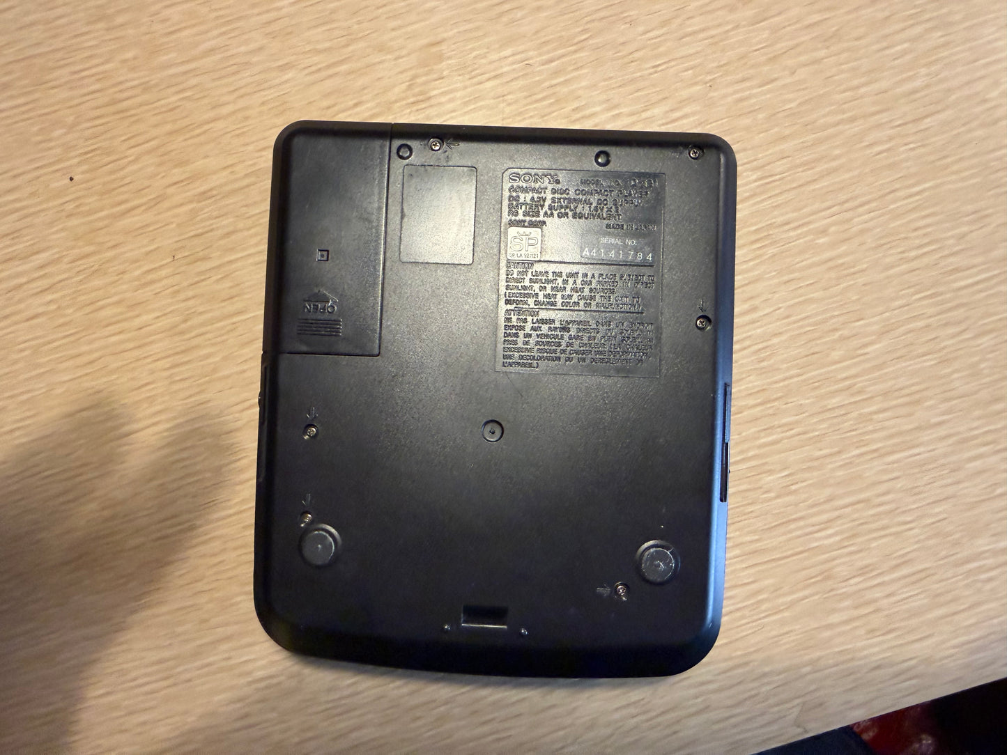 Sony Discman D-121 Portable CD Player – Complete in Box (CIB) – Serviced Rare🎶