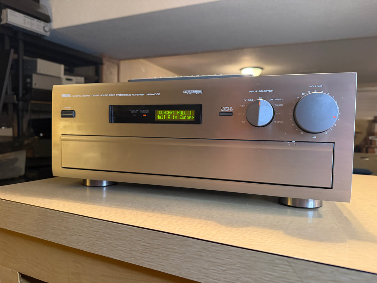Yamaha DSP-A1000 7 Channel Power Amplifier With Remote Working Serviced Beauty