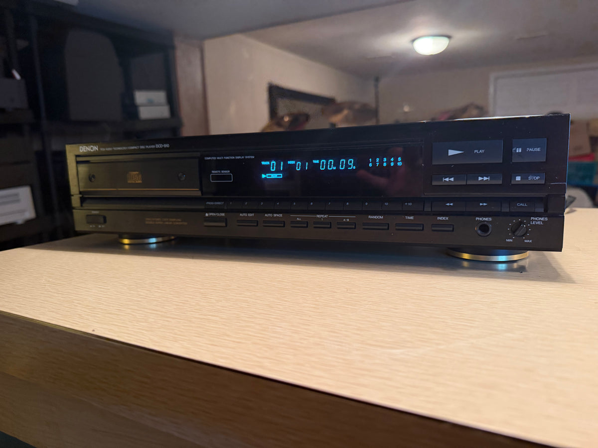 Denon DCD-910 High Performance Dual DAC 8x Over Sampling Fresh Service Beauty 🔥