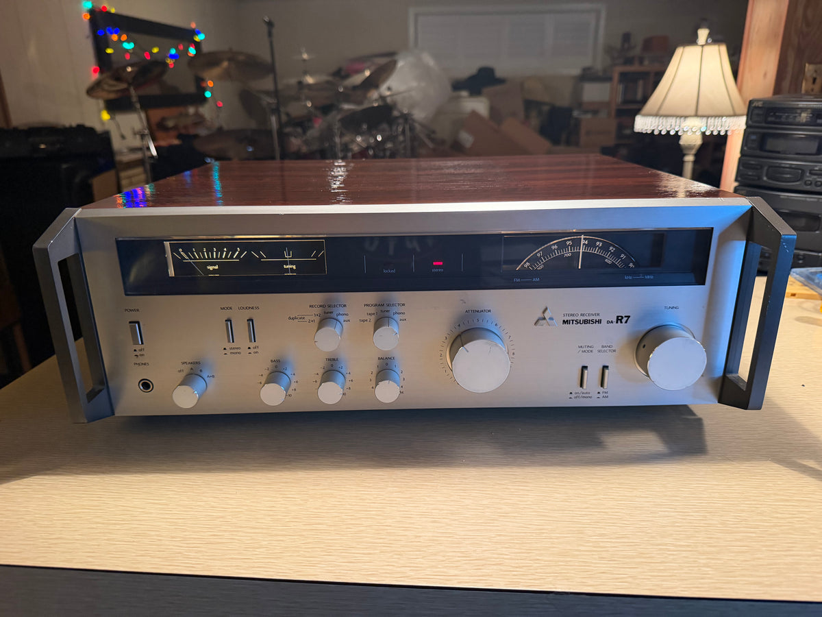 Mitsubishi DA-R7 Stereo receiver High Fidelity Excellent CND Fresh Pro Service🔥