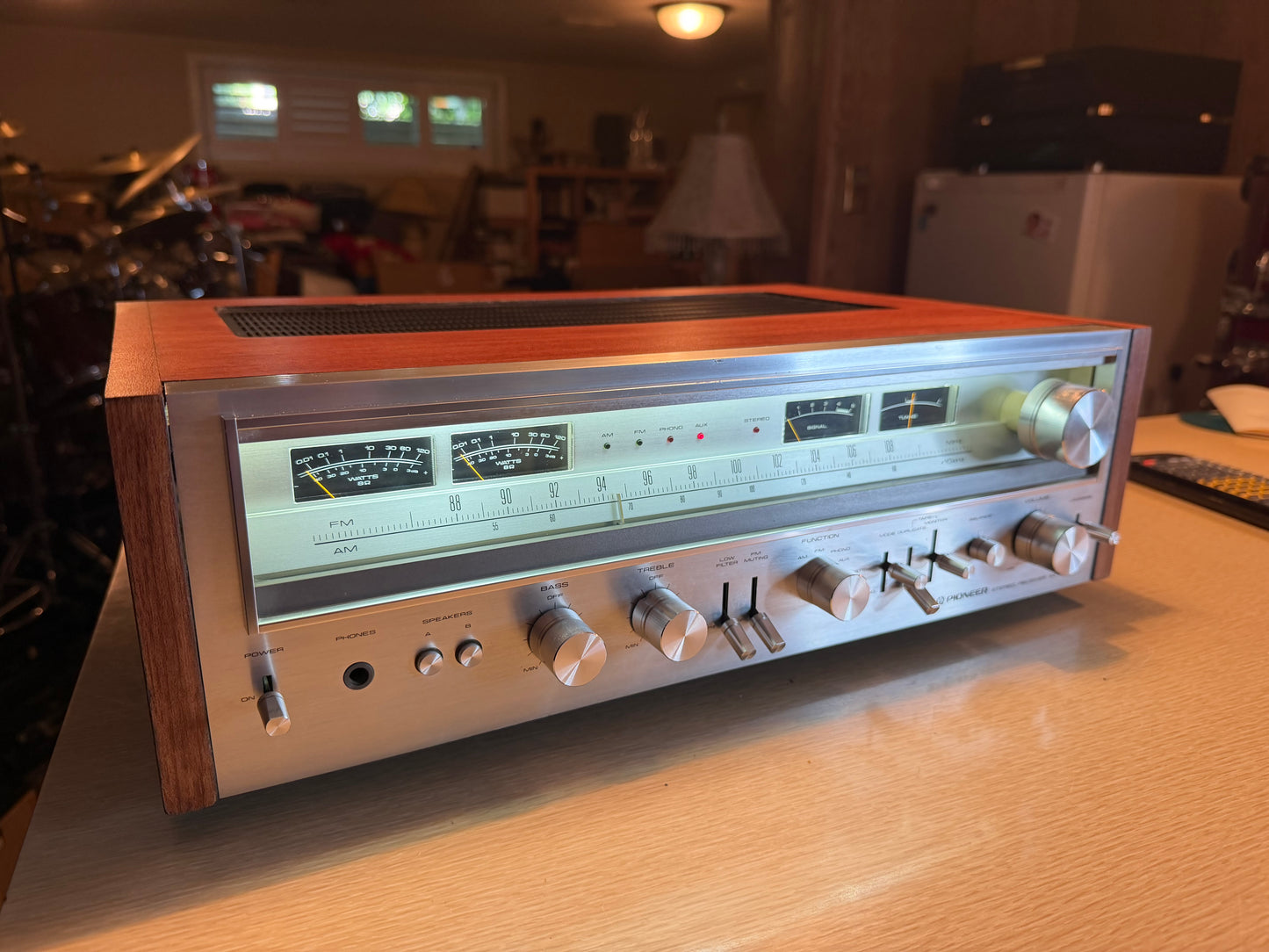 N Mint PIONEER SX-880 Stereo Receiver Refinished LED Upgrade Full Fresh Service