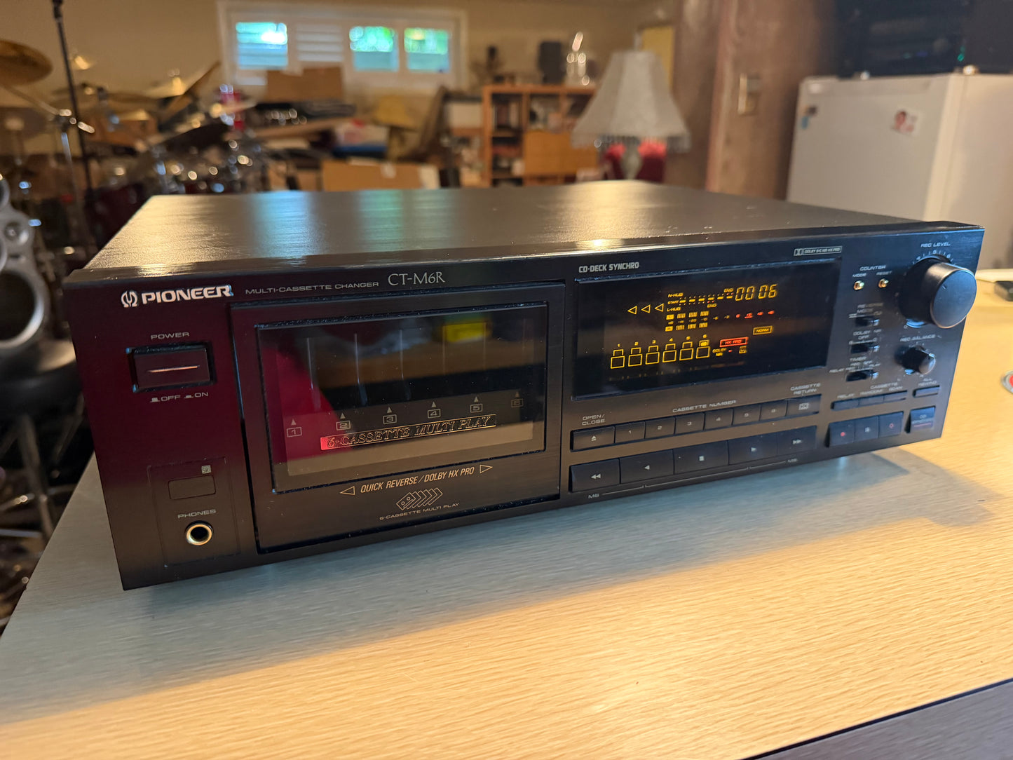 Pioneer Multi-Cassette Changer (CT-M6R) - New Belts Installed! Fresh Service🎶🔥