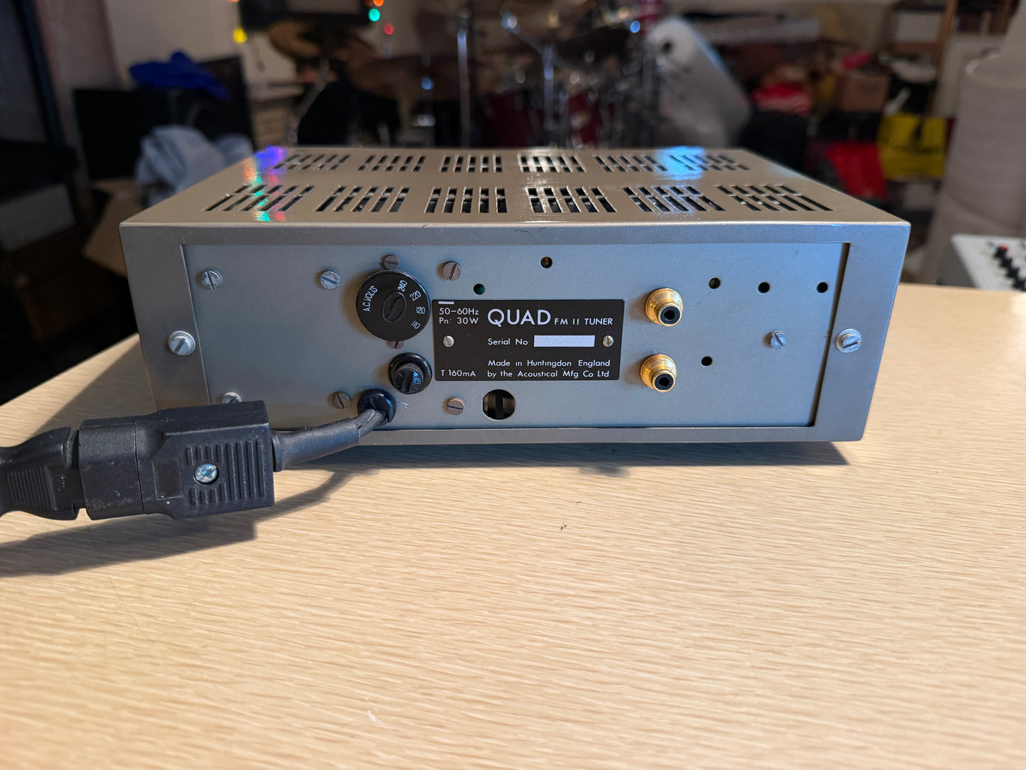 Vintage Quad FM II Valve FM Tuner Extremely Rare Vintage Serviced Beauty🎶🔥