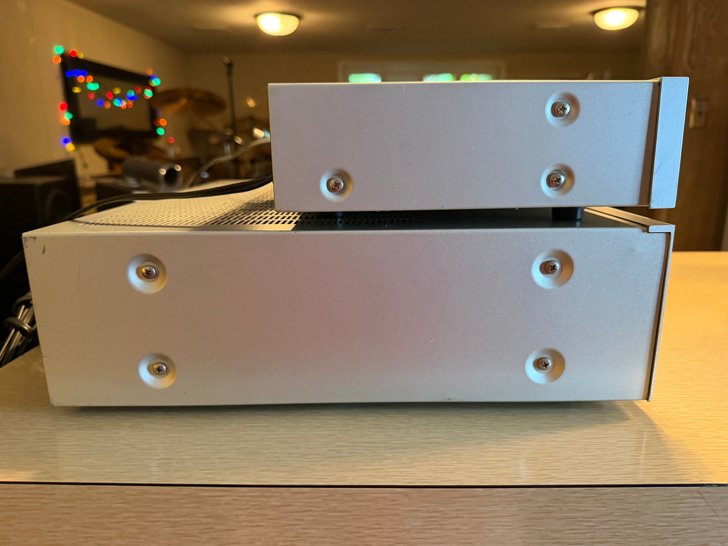 Vintage Akai DC Integrated Amplifier Model AM-U41 & Tuner AT-K110 FRESH Service!