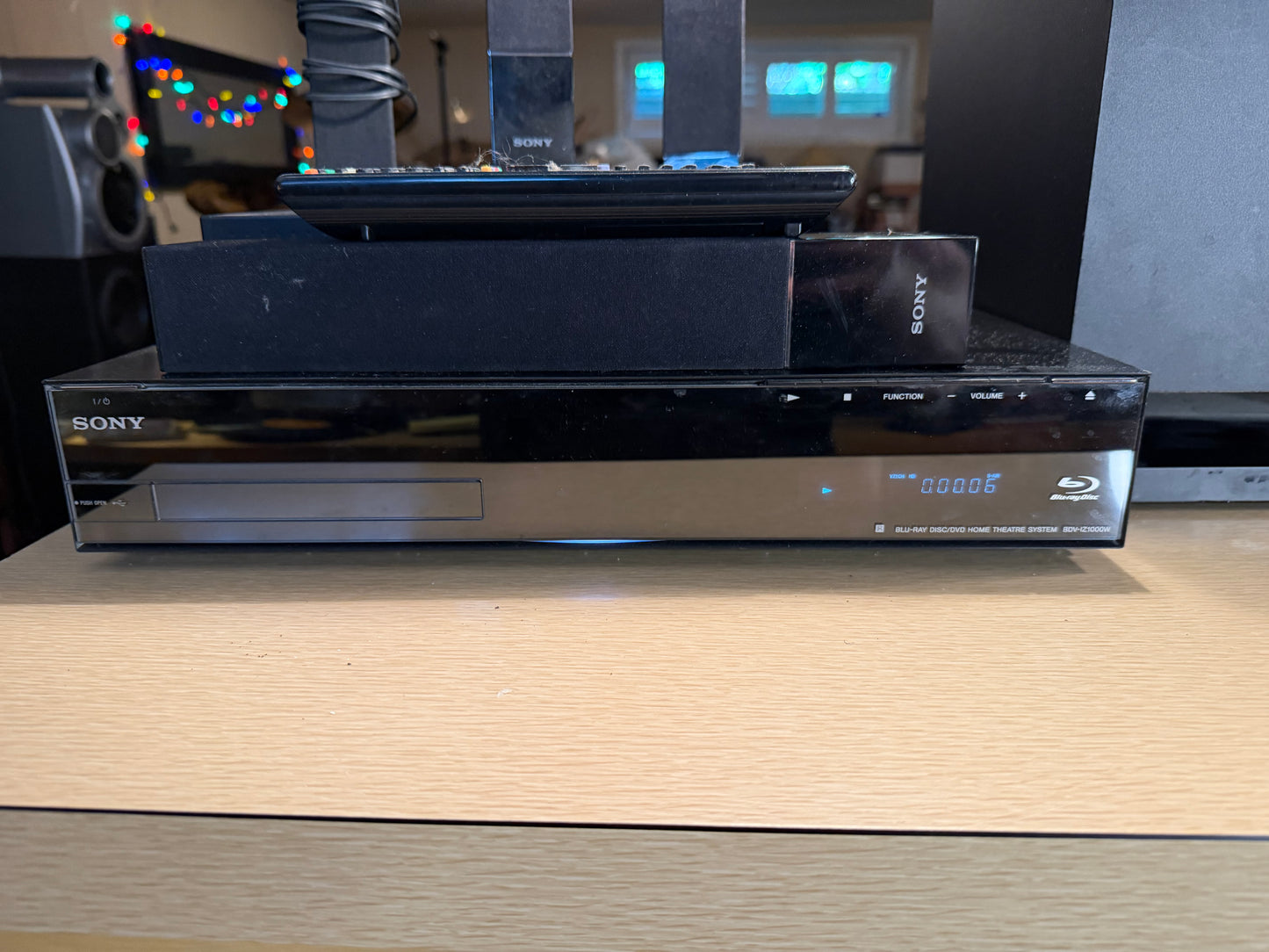 Rare Sony BDV-IZ1000W 3D Blu-Ray/DVD/SACD Home Theatre Tested Complete System🔥