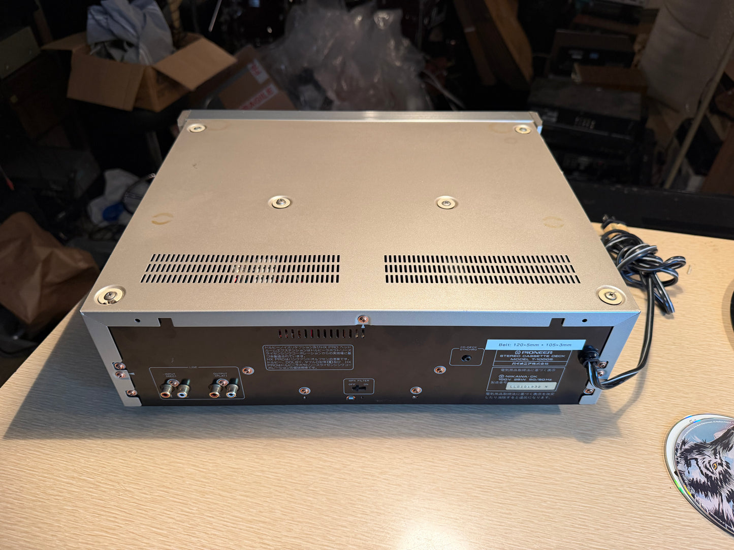 Pioneer T-1000S CT-93 3-Head Dolby B, C, S, Hx Pro  Cassette Deck Pro Serviced🔥