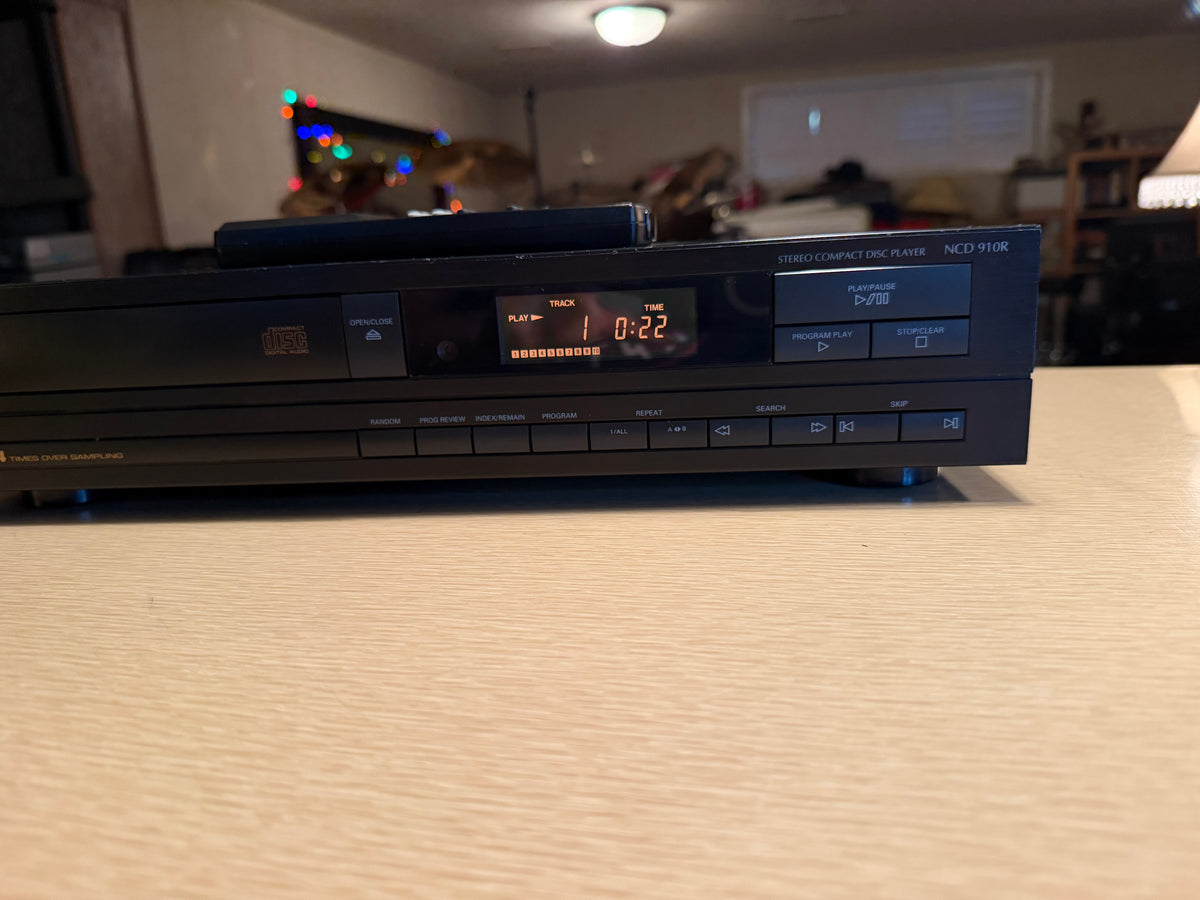 Nikko NCD-910R Digital Audio Stereo Compact Disk Player Fresh Service Remote🎶🔥