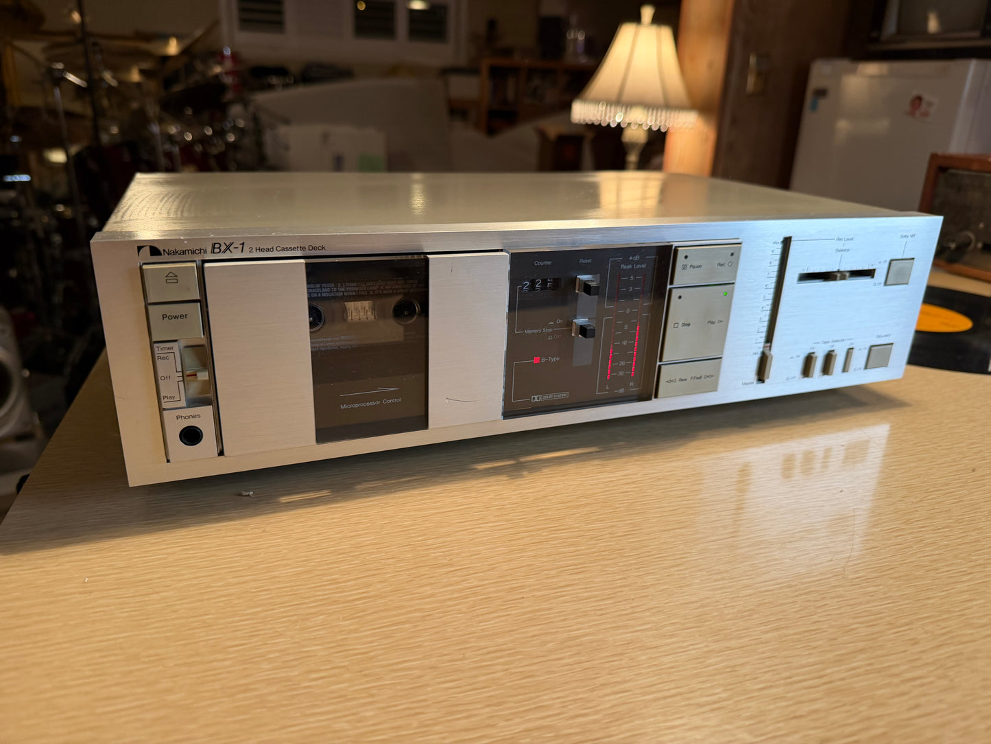 Nakamichi BX-1 Cassette Deck Rare Silver Variant Serviced Works & Sounds Great🎶