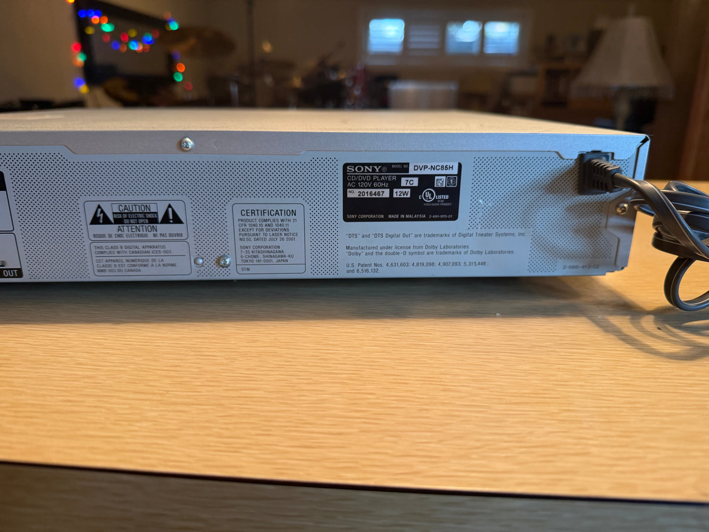 Sony DVP-NC85H 5 DVD Digital Video CD Compact Disc Changer HDMI Remote Serviced