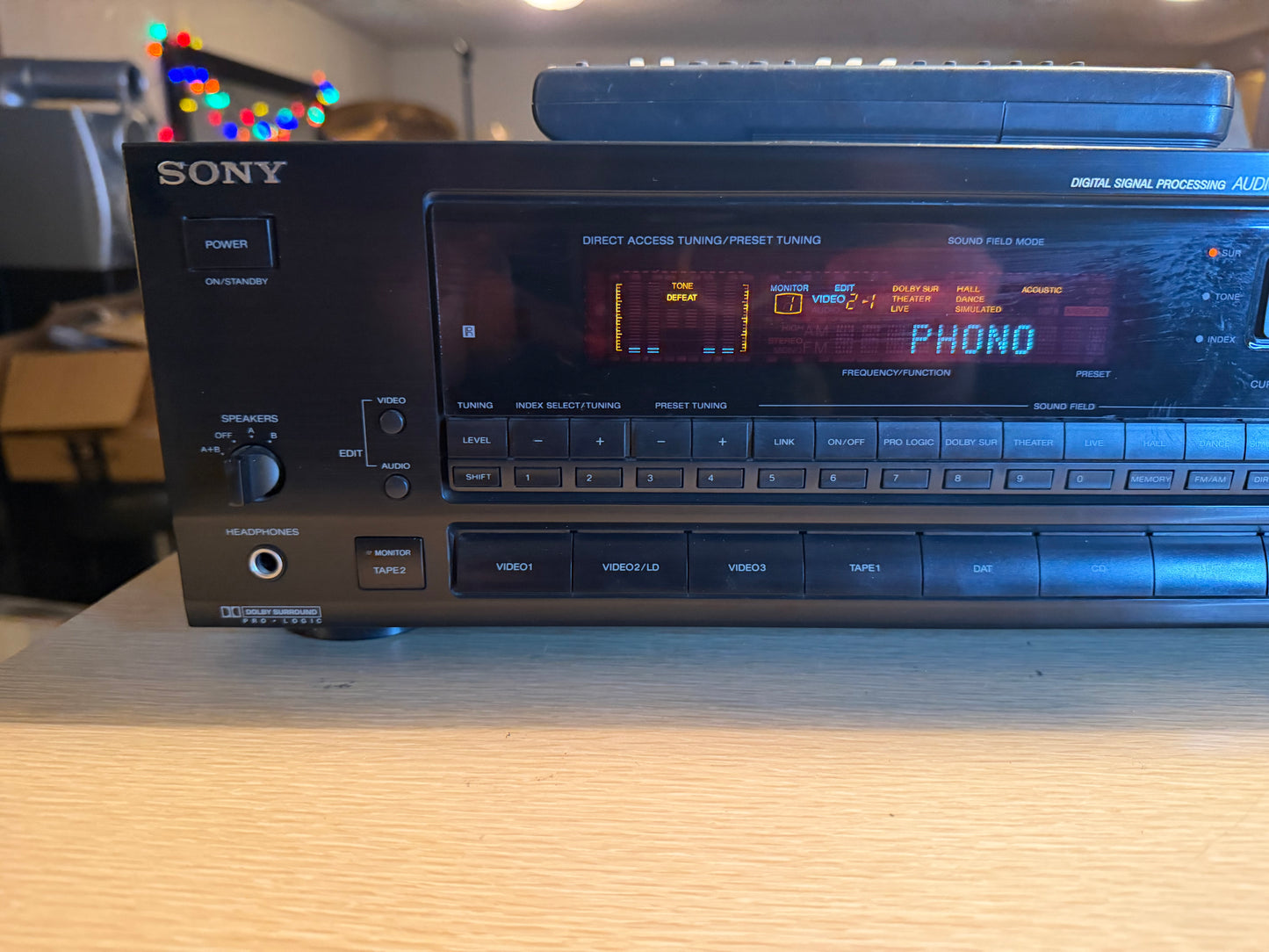 Serviced Sony STR-D911 Digital 100 WPC Audio/Video Control REMOTE BUNDLE Beast🔥