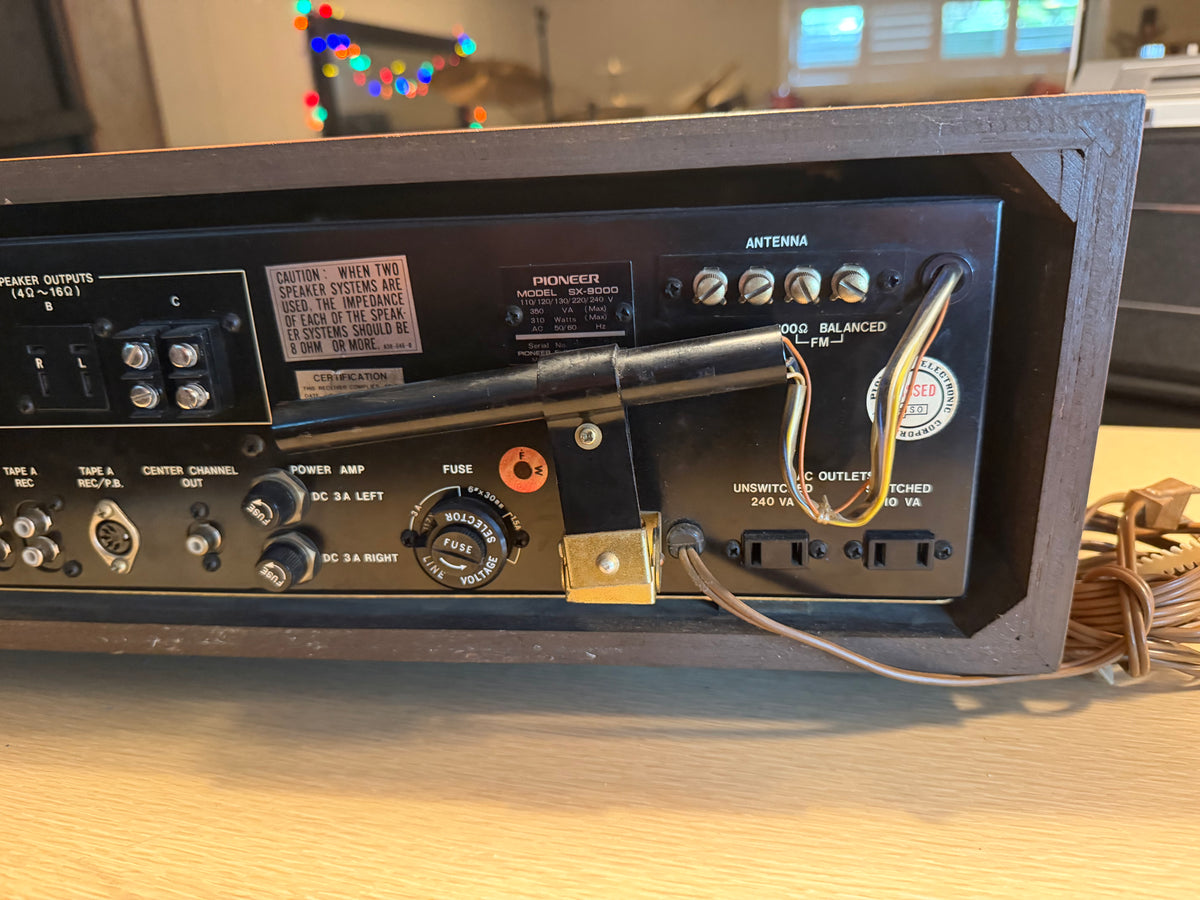 Vintage Pioneer Reverberation SX-9000 Stereo Receiver Freshly Serviced V Rare🔥