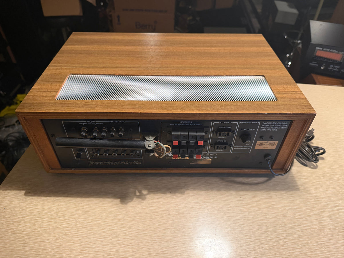 Vintage Yamaha CR-400 Natural Sound Receiver-Pristine Condition Fresh Service🎶