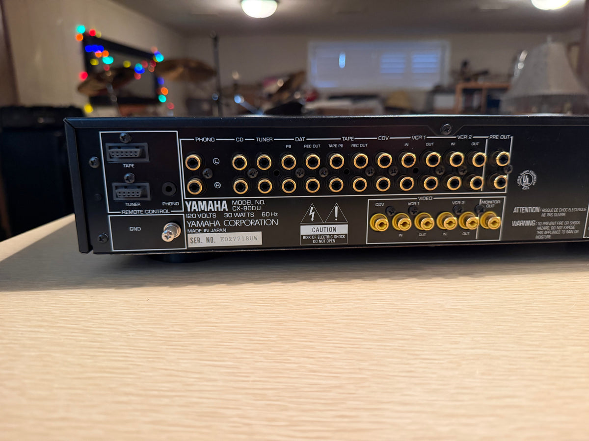 Yamaha CX-800 U Stereo Control Amplifier Japan Fresh Full Service High End🎶🔥