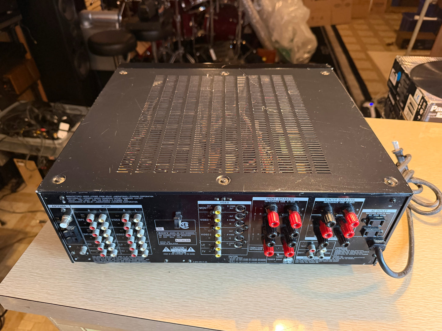 SONY STR-GX800ES Stereo Receiver Elevated Standard Fully Operational Very Rare!
