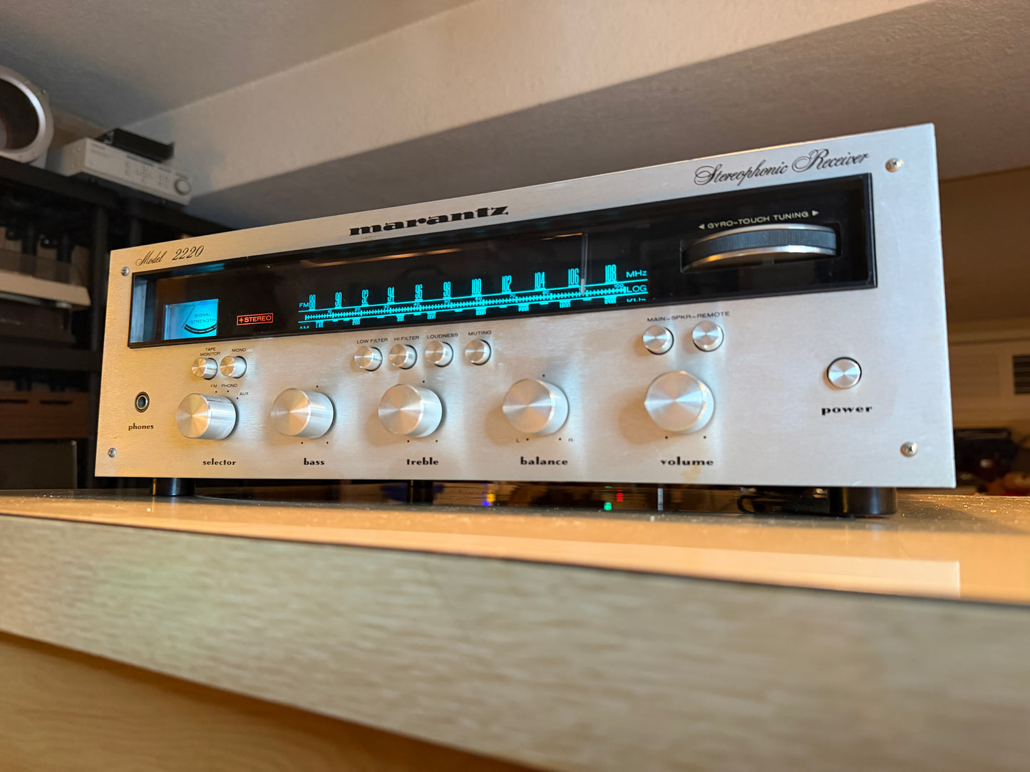 Marantz 2220 Stereophonic Receiver FRESH Bulbs +Full Servicing N Mint CND🔥 Rare