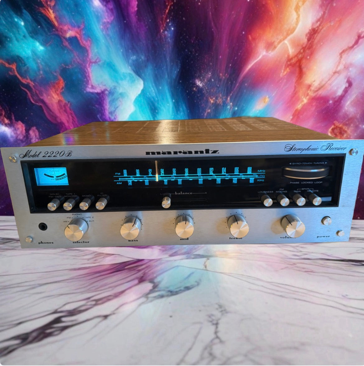 Marantz 2220B Stereophonic Receiver New Bulbs Fresh Servicing Near Mint CND🔥🎶