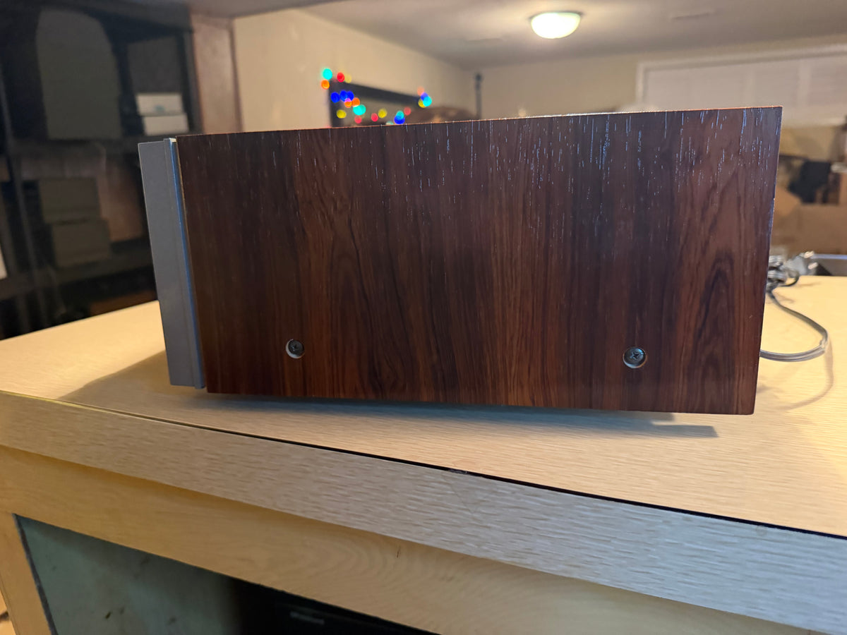 Luxman R‑3055 Stereo Reciever Rosewood Amplifier Near Mint Fresh Pro Service🔥🎶