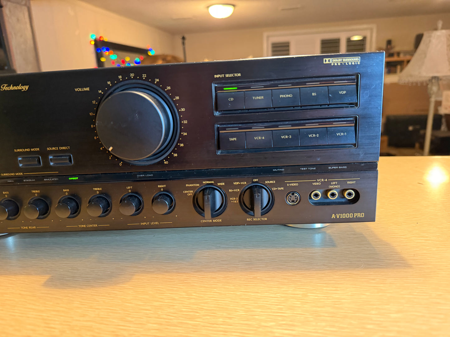 Onkyo A-V1000PRO Professional Integrated Av Amplifier 6ch 120 WPC Fresh Service!