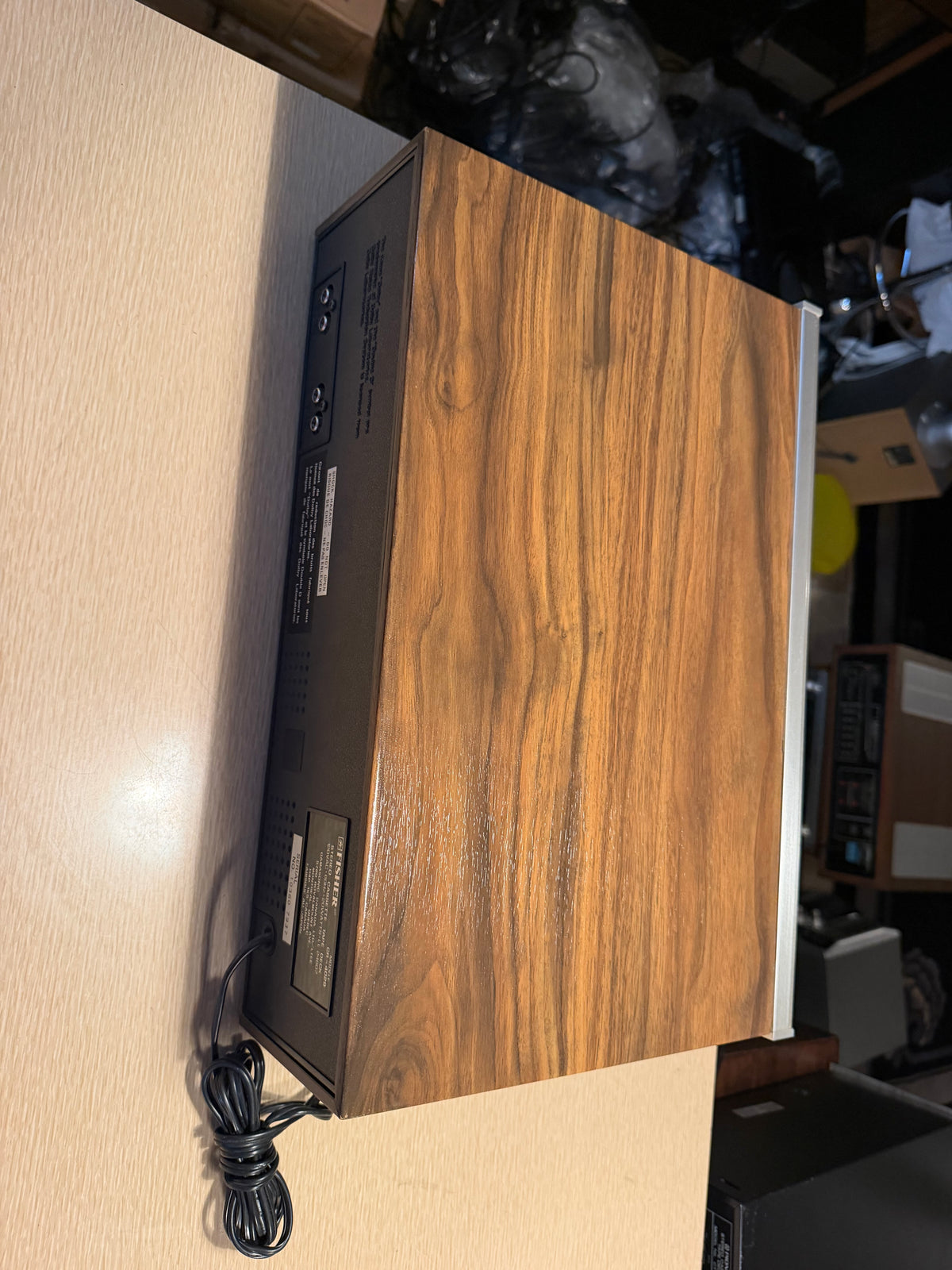Fisher CR-4029 3 Head High Fidelity Cassette Tape Deck Pro Servicing Near Mint🎶