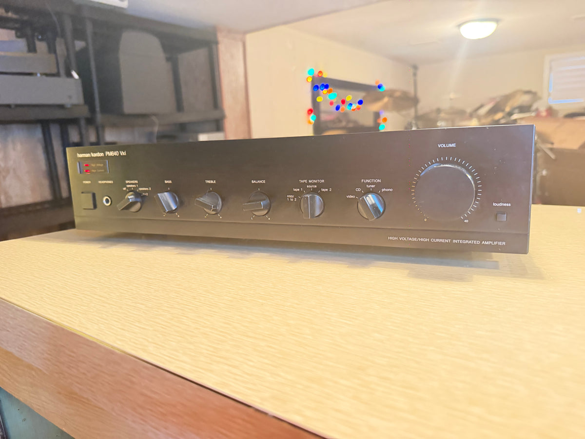 Legendary & RARE Harman/Kardon PM640 Vxi Amplifier ~ Powerful 80s Beast Serviced
