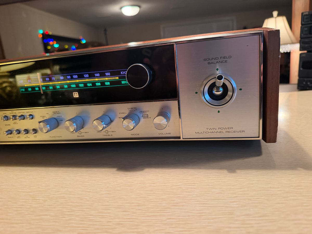 HARMAN KARDON 800+ Rare Vintage Stereo Quadraphonic Receiver Fresh Pro Service🎶