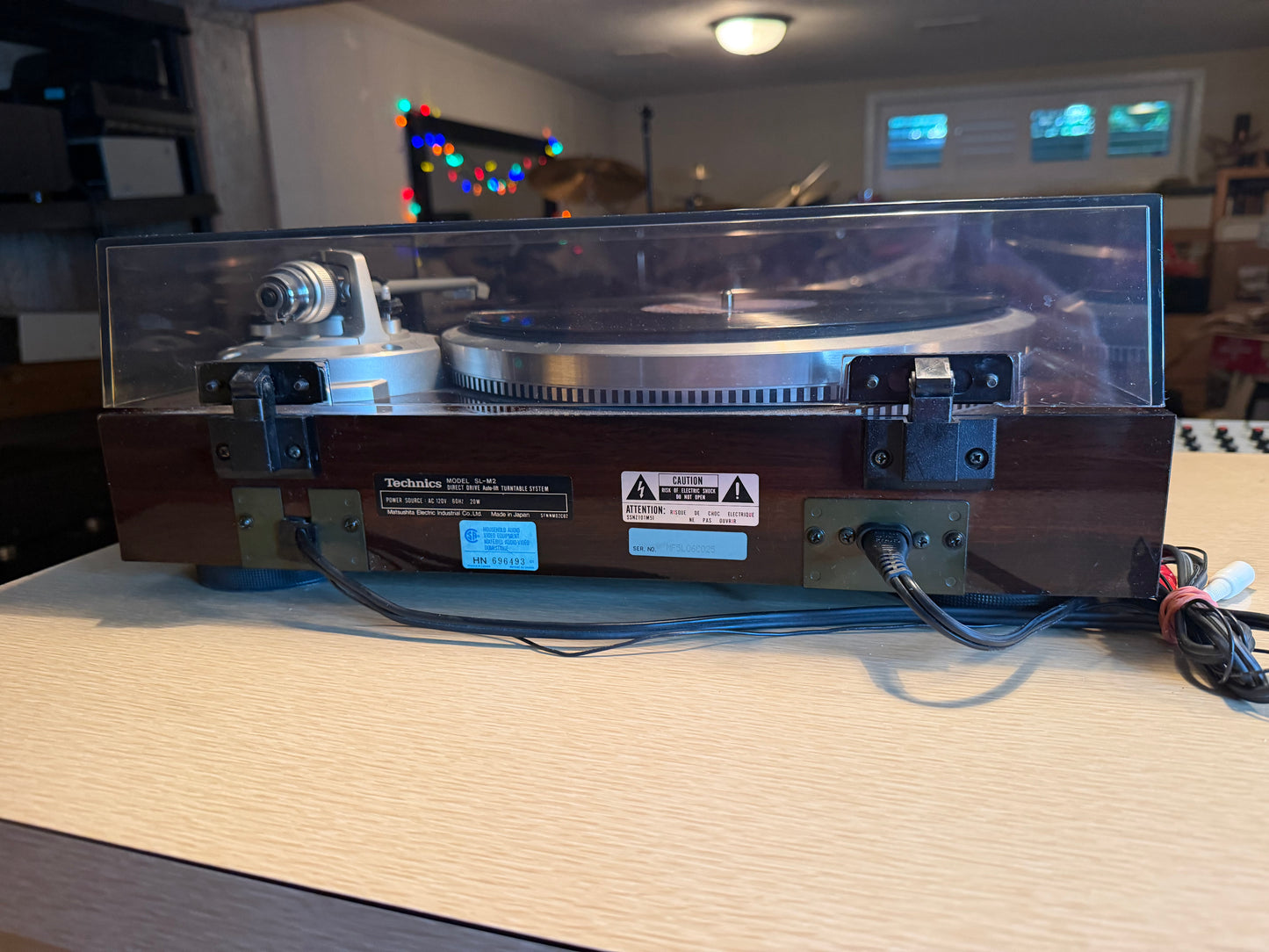 Technics SL M2 direct drive quartz lock turntable Full Fresh Service Excellent🎶
