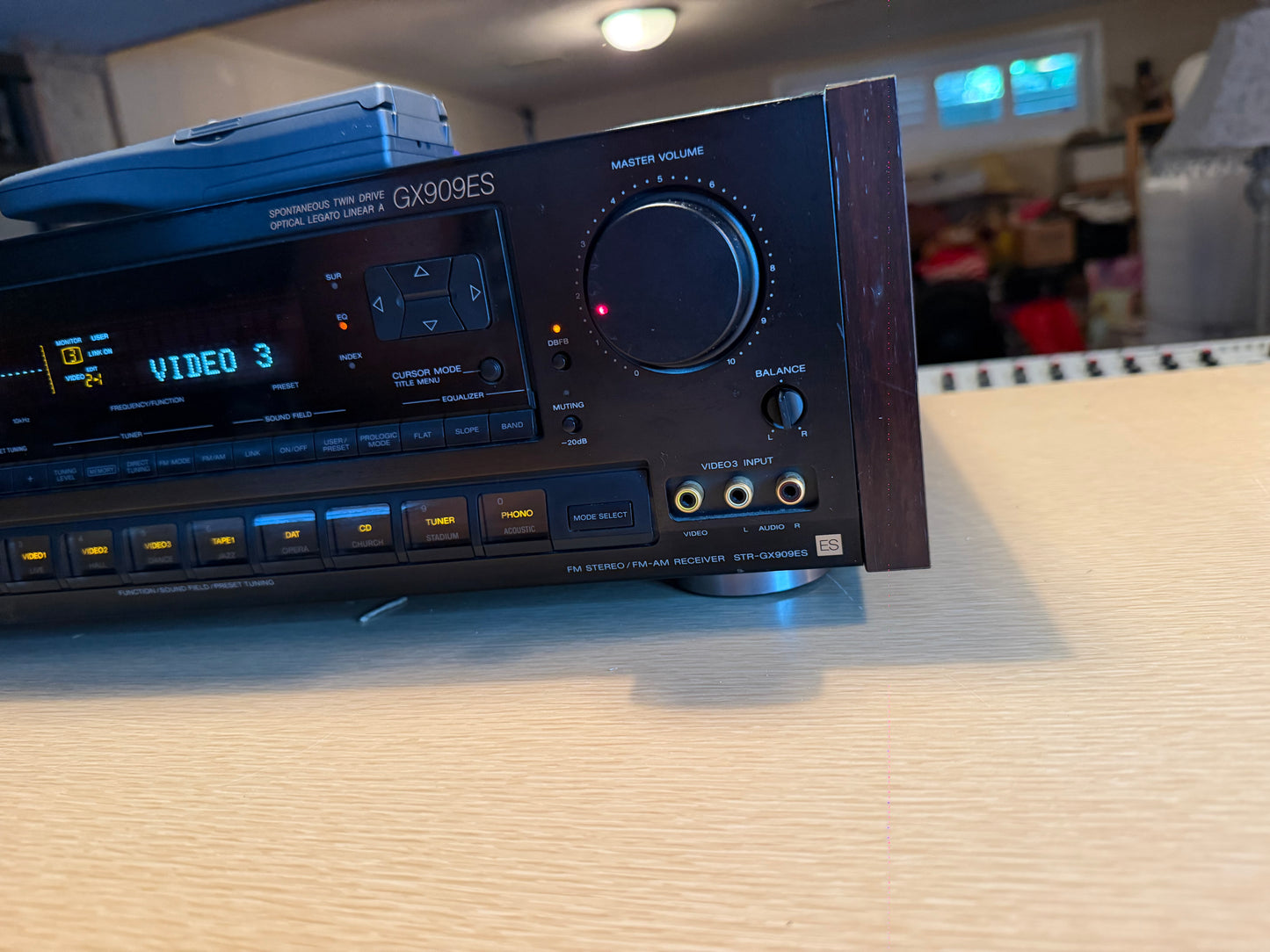 Sony STR-GX909ES Vintage FM Stereo Receiver Fresh Service Mint Remote Bundle🔥🎶
