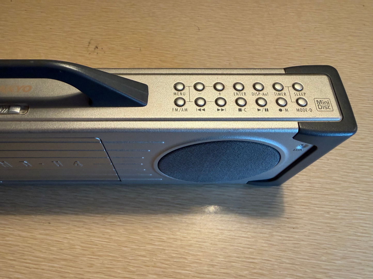Sanyo MD-U4 MiniDisc Player AM/FM Radio Fully Working Vintage MD System Tested